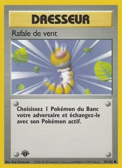 Rafale de vent 93/102 — Base Set