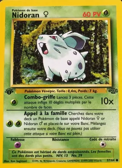 Nidoran ♀ 57/64 — Jungle