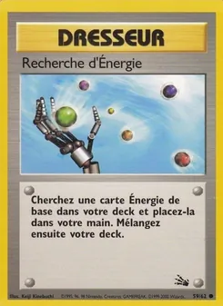 Recherche d'Énergie 59/62 — Fossil