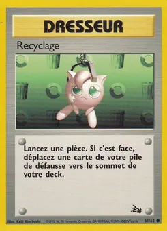 Recyclage 61/62 — Fossil