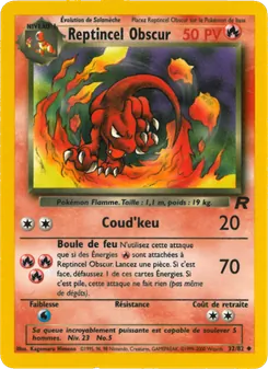 Reptincel Obscur 32/82 — Team Rocket