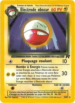 Electrode obscur 34/82 — Team Rocket