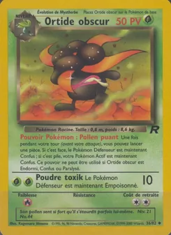Ortide obscur 36/82 — Team Rocket
