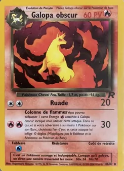 Galopa obscur 44/82 — Team Rocket