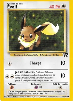 Évoli 55/82 — Team Rocket