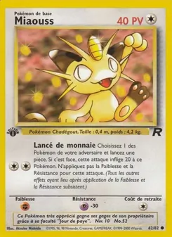 Miaouss 62/82 — Team Rocket