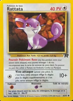 Rattata 66/82 — Team Rocket