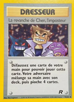 La revanche de Chen, l'imposteur 76/82 — Team Rocket