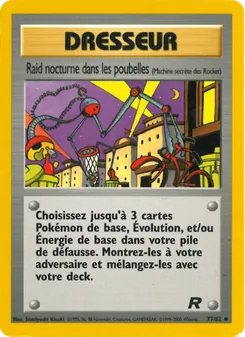 Raid nocturne dans les poubelles 77/82 — Team Rocket