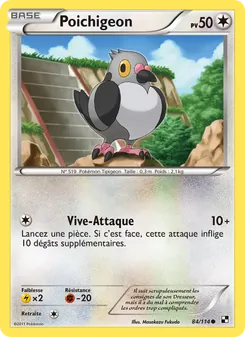 Poichigeon 84/114 — Black & White