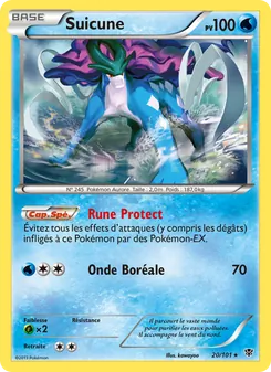 Suicune 20/101 — Plasma Blast