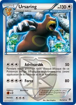 Ursaring 76/101 — Plasma Blast