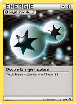 Double Énergie Incolore 92/99 — Next Destinies