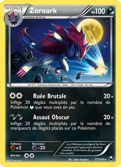 Zoroark 71/108 — Dark Explorers
