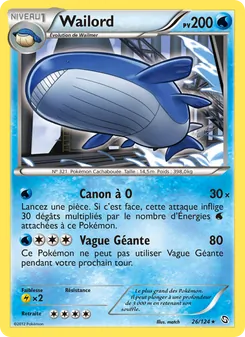 Wailord 26/124 — Dragons Exalted