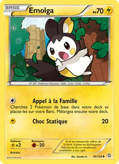 Emolga 45/124 — Dragons Exalted