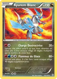 Kyurem Blanc 102/149 — Boundaries Crossed