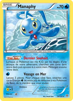 Manaphy 34/135 — Plasma Storm