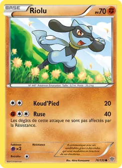 Riolu 76/135 — Plasma Storm