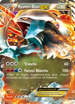 Kyurem Blanc EX 96/135 — Plasma Storm