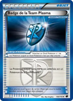 Badge de la Team Plasma 104/116 — Plasma Freeze