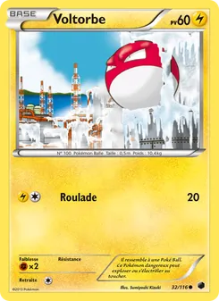 Voltorbe 32/116 — Plasma Freeze