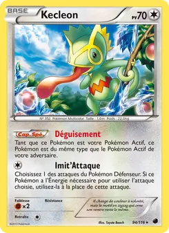 Kecleon 94/116 — Plasma Freeze