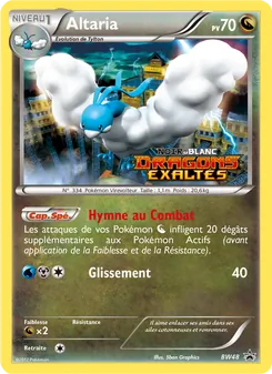 Altaria BW48 — BW Black Star Promos