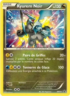 Kyurem Noir BW58 — BW Black Star Promos