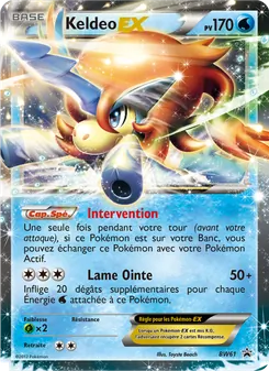 Keldeo ex BW61 — BW Black Star Promos