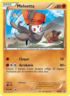 Meloetta BW69 — BW Black Star Promos