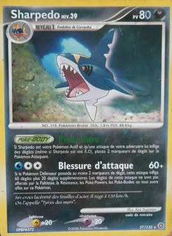 Sharpedo 37/132 — Secret Wonders
