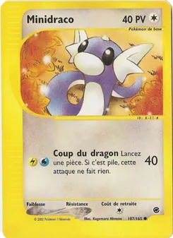 Minidraco 107/165 — Expedition Base Set