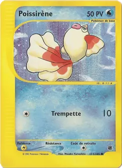 Poissirène 111/165 — Expedition Base Set