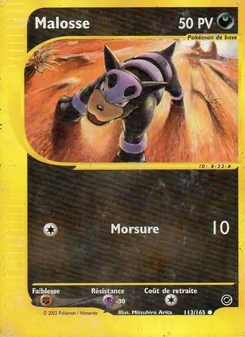 Malosse 113/165 — Expedition Base Set
