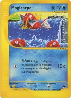 Magicarpe 118/165 — Expedition Base Set