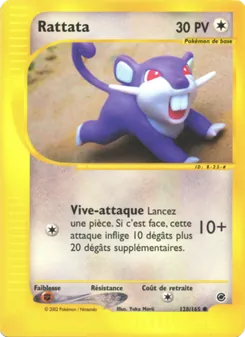 Rattata 128/165 — Expedition Base Set