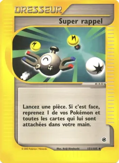 Super rappel 151/165 — Expedition Base Set