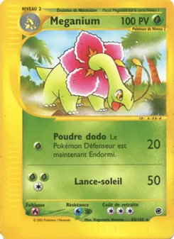 Méganium 53/165 — Expedition Base Set