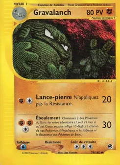 Gravalanch 79/165 — Expedition Base Set
