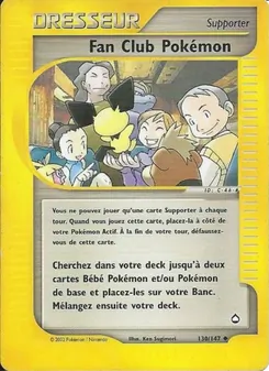 Fan Club Pokémon 130/147 — Aquapolis