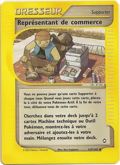 Représentant de commerce 137/147 — Aquapolis