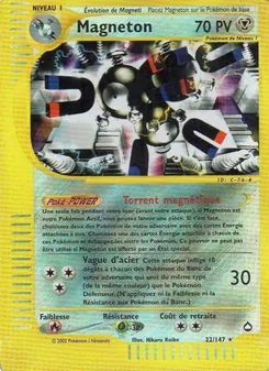 Magnéton 22/147 — Aquapolis