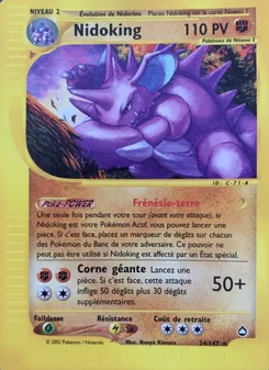 Nidoking 24/147 — Aquapolis