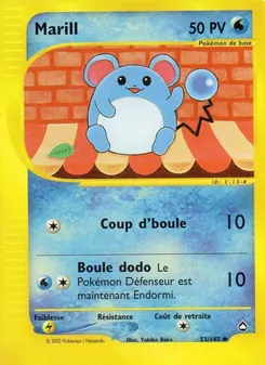 Marill 53/147 — Aquapolis