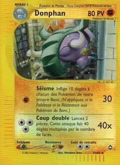 Donphan 7/147 — Aquapolis