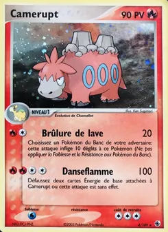 Camérupt 4/109 — Ruby & Sapphire