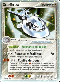Steelix ex 109/115 — Unseen Forces / Unseen Forces Unown Collection