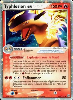 Typhlosion ex 110/115 — Unseen Forces / Unseen Forces Unown Collection