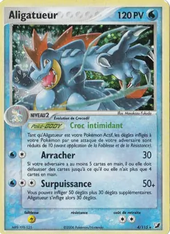 Aligatueur 4/115 — Unseen Forces / Unseen Forces Unown Collection